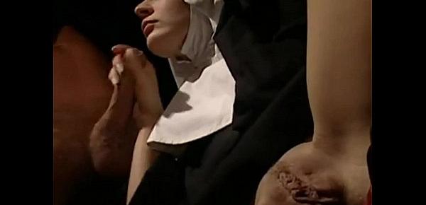  A devout nun...anal